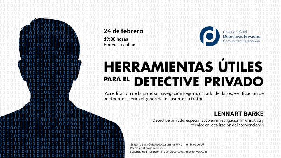 HERRAMIENTAS ÚTILES PARA EL DETECTIVE PRIVADO